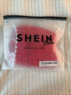 SHEIN Women’s XL Red Swim Bikini Bottoms in Packaged Pouch